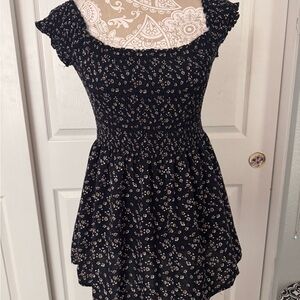 Brandy Melville Navy Floral Dress